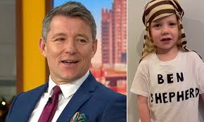 Ben Shephard super fan, 5, upgrades his role as a sheep herder in the  school Nativity to play his favourite GMB presenter