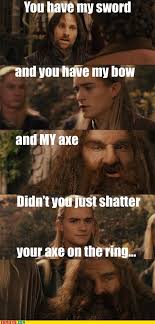 Comixed I Have A Spare Lord Of The Rings The Hobbit Lotr Funny