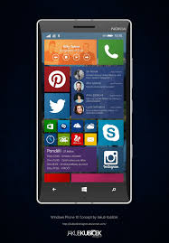 This Windows Phone 10 Concept Has Interactive Live Tiles And An Appealing Flat Look Phone Windows Phone Interactive