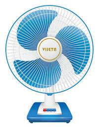 Hand fan, an implement held and waved by hand to move air. Ac Vijaya Plus And Vijeta Pvc Table Fan Size Large Id 7472998555
