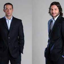 Paoloski Y Fernando Carlos Afuera De Fox Sports Y Espn Mendovoz