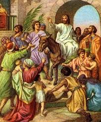 Palms were laid at jesus' feet as he entered jerusalem (image: When Is Palm Sunday 2022