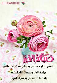 اسعد الله صباحكم flowers rose greetings