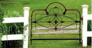 Pair decorative 12 ft antique wrought iron driveway gates vtg garden 472 20e. 12 Gorgeous Garden Gates Plus Diy Plans