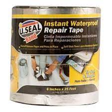 Useal Usa Band 6 In Aluminum Foil Self Adhesive Repair Tape 8872af6 The Home Depot Repair Tape Adhesive Repair