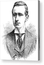 Marconi is vooral bekend door zijn uitvinding van de draadloze telegrafie in 1896. Guglielmo Marconi Italian Physicist Acrylic Print By Print Collector