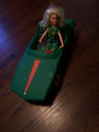 Vintage Dbcm Made In W Germany Big Plastic Green Barbie Size Doll Sports Car Barbie Barbie Dolls Dolls