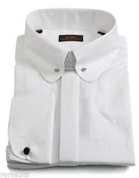 Steven Land Dress Shirt White Club Collar W Collar Bar French Cuff Ds1103 Steven Land Dress Shirts Mens Shirt Dress Club Collar Dress Shirt