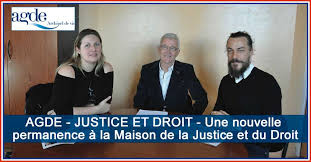 Actualites Agde Justice Et Droit Une Nouvelle Permanence A La Maison De La Justice Et Du Droit Herault Tribune