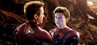 Tony Stark With Peter Parker- Avengers: Endgame