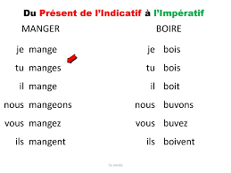 Quand vous alliez à l'école, vous mangiez à la cantine. Le Verbe Boire Au Present De L Imperatif