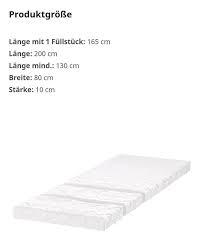 Die meisten gästebetten bestehen aus 3. 3 Teilige Matratze 80 Cm Breit Kinderbett Ikea Hensvik Sundvik In Sachsen Anhalt Halle Babywiege Gebraucht Kaufen Ebay Kleinanzeigen