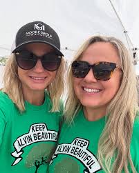 Another Successful Great Alvin Clean Up this weekend! A big thank you to Ryan  Cade Brazoria County Commissioner for generously donating the tire roll-out  service. We had an amazing turnout of community