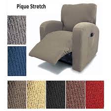 Orly S Dream Pique Stretch Fit Furniture Chair Recliner Lazy Boy Cover Slipcover Many Colors Available Grey Walmart Com Recliner Chair Covers Recliner Chair Best Recliner Chair