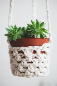 By using basic supplies from the hardware store, you can make this easy macrame hanger to display your favorite houseplant. 18 Free Diy Crochet Plant Hanger Patterns Balcony Garden Web