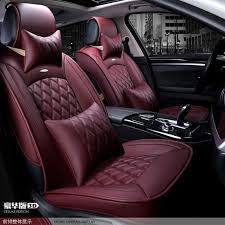 Black And Red Leather Car Seat Covers For Toyota Corolla Rav4 Highlander Prius Camry Black Soft Leather Car Seat Cover Front And Rear Complete Set Cover For Car Seat Yesterd Car Leather Seat Cover