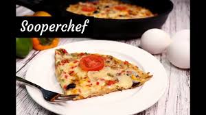 Omelette Pizza Omelette Pizza Recipe Sooperchef Pizza Recipes Breakfast Recipes Recipes