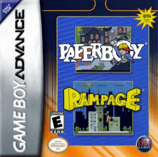To browse gba games alphabetically please click alphabetical in sorting options above. 2 Games In One Paperboy Rampage Usa Nintendo Gameboy Advance Gba Rom Download Wowroms Com