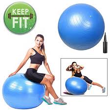 Gc Global Direct 75cm Gym Stability Ball Yoga Pilates Ball Color Optional Be Sure To Check Out This Awesome Prod Ball Exercises Yoga Pilates Stability Ball