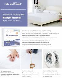 Amazon Offers Safe And Sound Twin Size Mattress Protector Waterproof Hypoallergenic Breathable Quiet Bed Cove Twin Mattress Size Mattress Protector Mattress