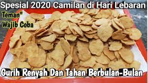 May 30, 2021 · untuk penggunaan kartu kredit bni, beras merek ini dijual senilai rp 54.900. Resep Kue Gandaria Khas Cirebon Yang Gurih Dan Renyah Kue Kering Lebaran Youtube