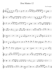 Please come back again soon to check if there's. Don Matteo 12 Sheet Music For Piano Solo Musescore Com