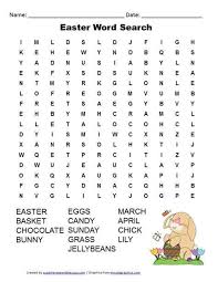 They're equally good for kids learning how to spell, for adults wanting to stimulate their mind, or for senior citizens looking to keep their minds sharp. Resultado De Imagem Para Word Search Puzzles Printable Easter Worksheets Spring Words Easter Lessons