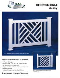 5.specifications and shape can be manufactured separately according to the user. Vinyl Pvc Building Products Vinyl Railing Porch Railing Designs Vinyl Railing Chippendale Railing