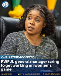 Crystal Walters, general manager of the newly formed Professional Women  Football Jamaica Limited, is welcoming the challenges her new duties, added  to her responsibilities as manager of the senior Reggae Girlz, will