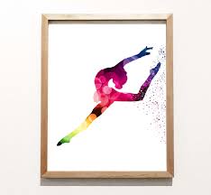 Gymnastics Gift Printable Gymnastics Gift Gift For Girls Etsy In 2021 Gymnastics Wall Decor Gymnastics Gifts Gymnastics Bedroom