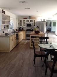 Beneath the realistic visuals and textures, the patented. Coretec Plus 7 Vinyl Plank In Nantucket Oak Solana Beach Beach Style Kitchen San Diego By Solana Flooring Houzz