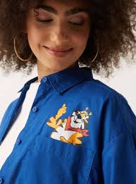 Shop Kellogg's Print Shirt with Collar and Long Sleeves Online