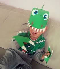 Dinosour Hat Goma Eva Erayinetkinlikdunyasi Dinazor Sapka Maske Sapka Kuklalar Maskeler