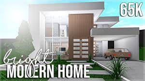 Roblox welcome to bloxburg aesthetic home also best images rh pinterest. Bloxburg Bright Modern Home 65k Youtube