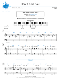 Heart and soul'is a popular song, with music by hoagy carmichael and lyrics by frank loesser, published in 1938. Heart And Soul Piano Sheet Music Pdf Epic Sheet Music