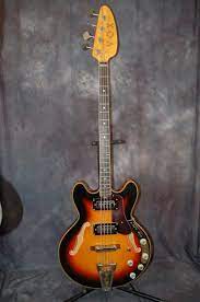 Vox Sidewinder Bass Guitar Original Case And Case Candy Onboard Effects 1968 Sunburst Lawman Guitars Reverb Guitar Bass Guitar Cool Guitar