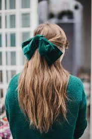 Lazo Anette Maxmaxi Lazo De Terci Terciopelo Verde Anette C Lazos Accesorios Para El Cabello Accesorios Cabello
