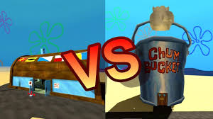 Krusty Krab Vs Chum Bucket Meme Youtube