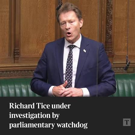 Richard Tice, the Reform UK deputy leader, is being investigated by the  parliamentary authorities for failing to declare an interest 🔗 Tap the  link in the comments to read more: https://www.thetimes.com/uk /politics/article/richard-tice-investigation ...
