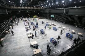 Očkovací centrum pražského magistrátu v kongresovém centru na vyšehradě, které začalo 6 centrum v úterý poprvé začalo přijímat lidi registrované v systému, město nicméně již funkčnost. Foto Narodni Ockovaci Centrum Ma Za Sebou Po Mesicich Prutahu Zatezovy Den Aktualne Cz