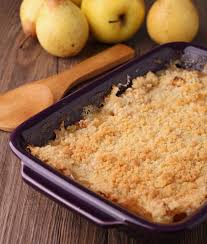Croustade Aux Poires Sans Oeufs Sans Arachide Recette Crumble Pomme Poire Recette Crumble Pomme Recette Crumble
