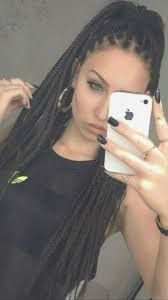 White Girl Box Braids Box Braids Senegalese Twist Faux Locs And Frauen Haare Hair Styles White Girl Braids Braided Hairstyles