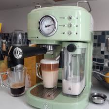 Swan Retro One Touch Espresso Machine Review For Vintage Style Coffee