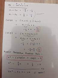 Maybe you would like to learn more about one of these? Persamaan Kuadrat X1 X2 Cara Golden