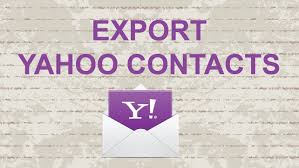 Export Yahoo Contacts To Csv Video Tutorial Yahoo Youtube Email Ymail Contact Mailtips Mail How To Change Name Mailing Email Providers