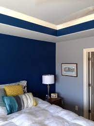 This is because the bed room is used for more. Two Colour Wall Paint Bedroom Color Combination Bedroom Wall Colors Wall Color Combination