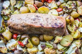 When it comes to steaks, i have a history of focusing too much on the ribeye. Sheet Pan Dinner Garlic Herb Pork Roast And Veggies