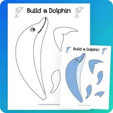 It is the reason a dolphin's skin stays so smooth and helps reduce drag when they swim. Make A Dolphin Craft Printable Mrs Merry