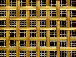 Our architectural mesh has almost unlimited range of forms and styles for interior and exterior building decoration. Brass Decorative Mesh Gives Buildings Elegant And Luxury Sense