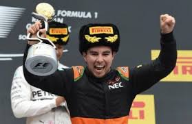 Charles leclerc guarda il bicchiere mezzo pieno del pazzo gp dell'azerbaigian, che lo haa visto chiudere ai piedi del podio. Gran Podio De Checo Perez En Rusia El Quinto En Su Historia En F1